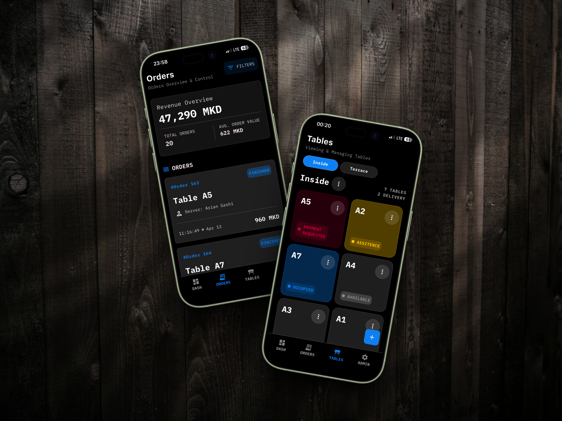 Orderly mobile app